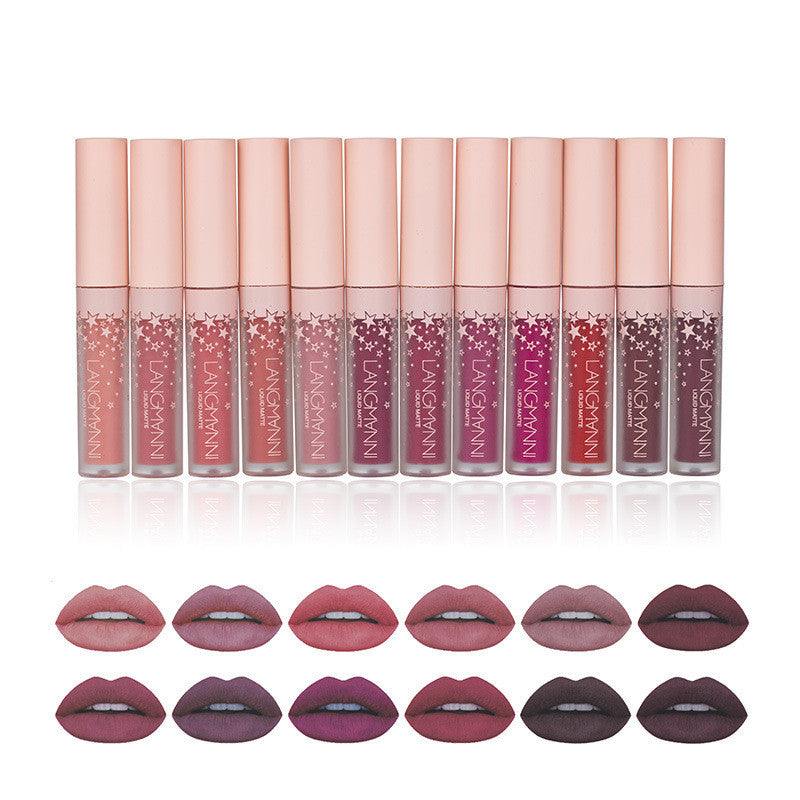 Matte Lip Gloss Set Does Not Stick To The Cup And Does Not Fade Matte Lip Gloss Set Does Not Stick To The Cup And Does Not Fade